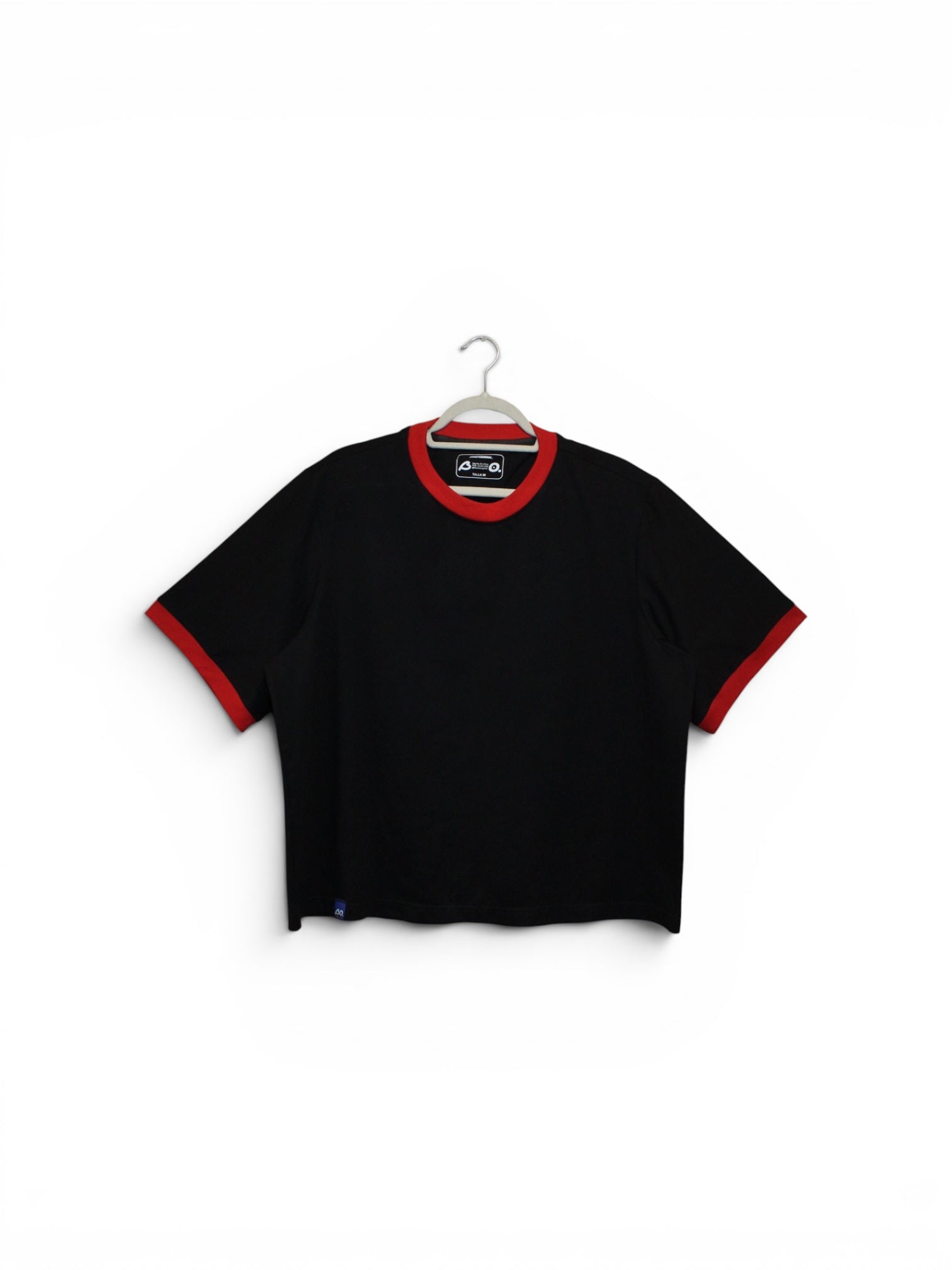 Polera Mix&Match / Negro + Rojo