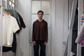Polo Manga Larga Regular Fit Unisex - Café Moro