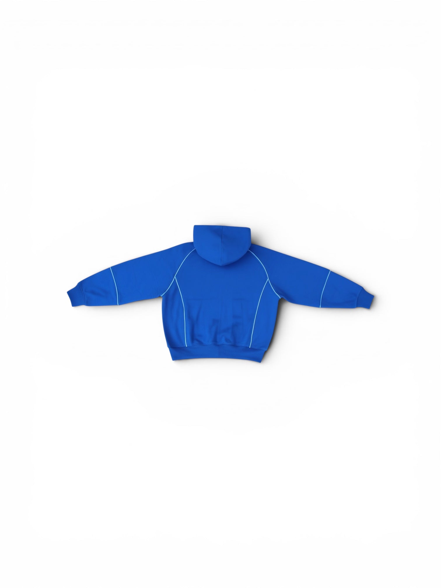 Poleron Raglan 001 - Azulino