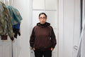 Poleron Raglan 001 Oversize Fit Unisex - Cafe Moro