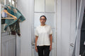 Polera Canesú Regular Fit Unisex - Crudo