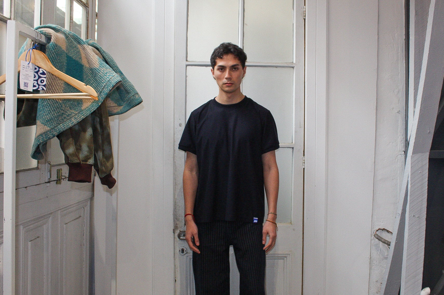 Polera Canesú Regular Fit Unisex - Azul Marino