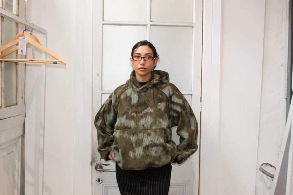 Poleron Raglan SwampMesh Oversize Fit Unisex - Modelo Único