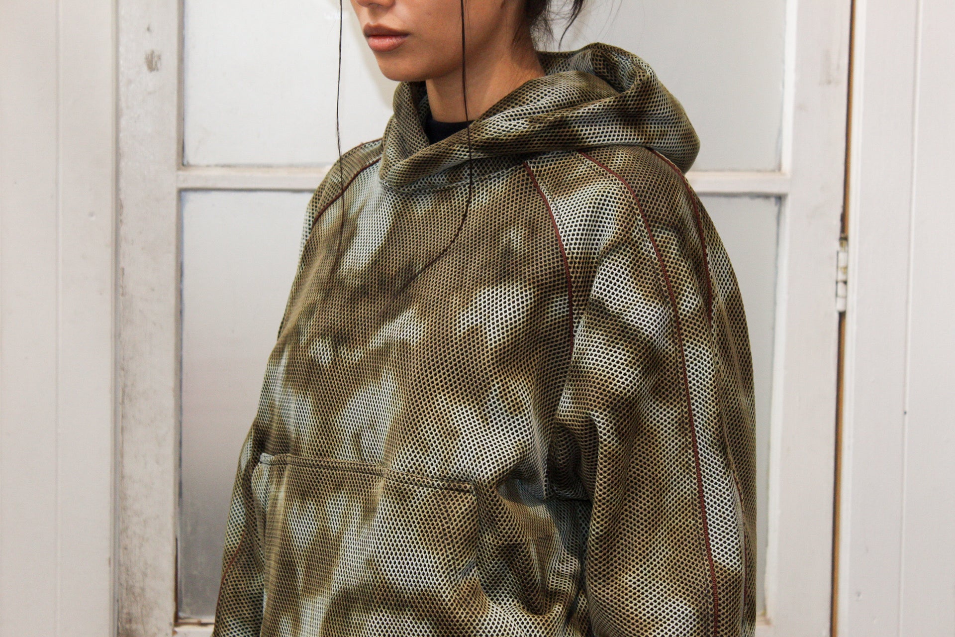 Poleron Raglan SwampMesh Oversize Fit Unisex - Modelo Único